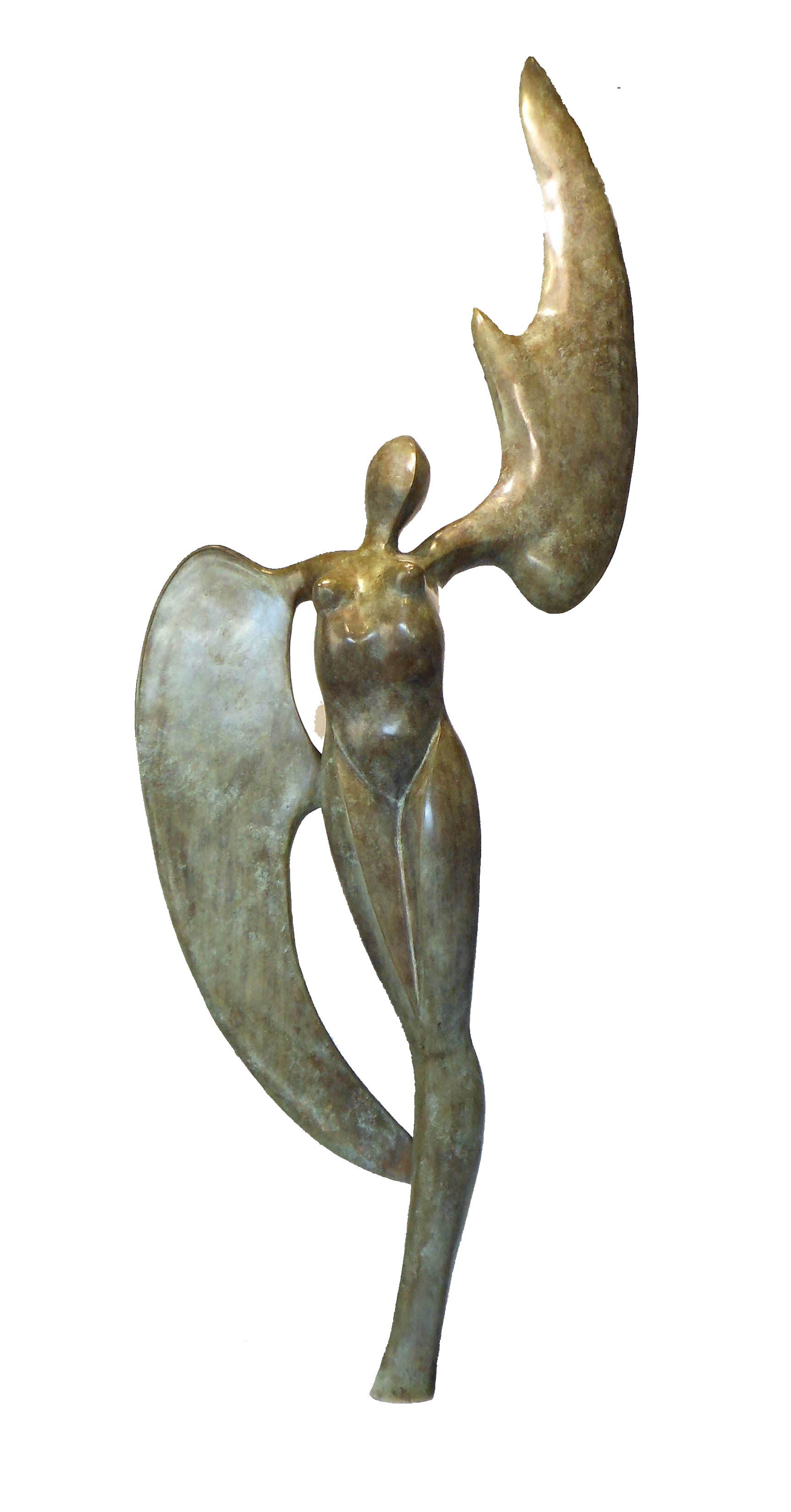 scultura Loriano Aiazzi Vittoria bronzo 